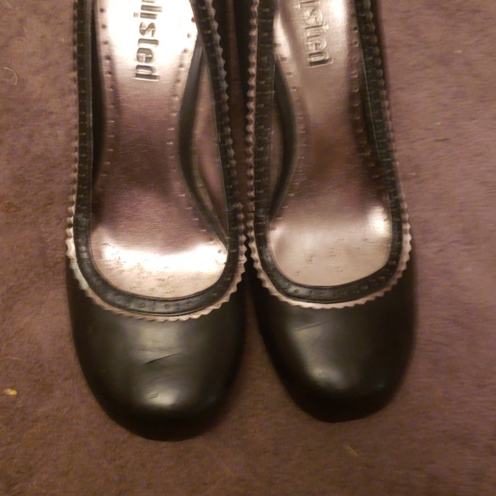 High heel shoes